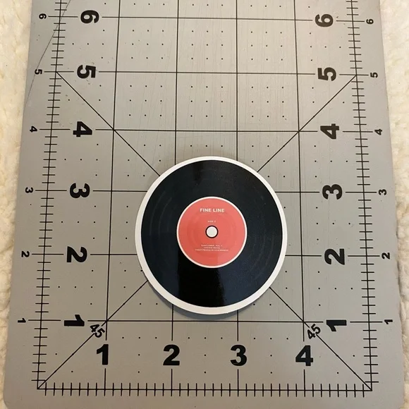 🌈20/$12🌈 Fine Line Vinyl Record Sticker - Picture 2 of 3